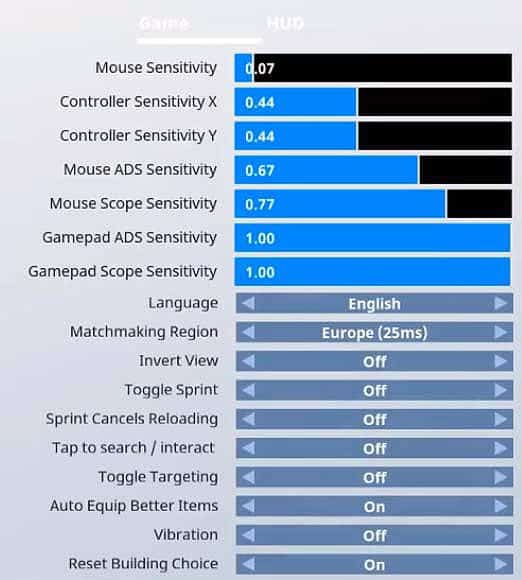 dakotaz fortnite mouse settings - fortnite surround sound settings