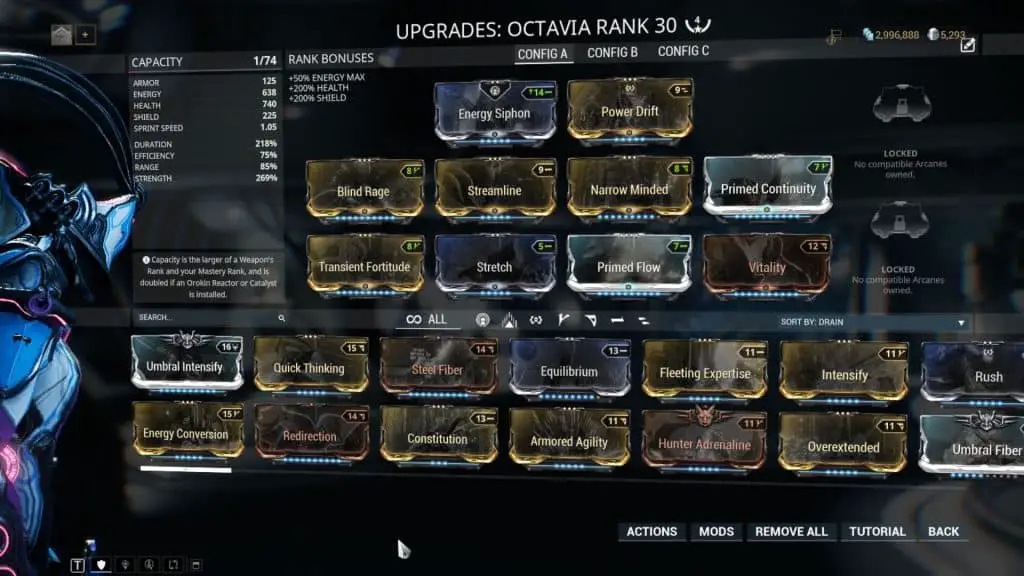 Octavia Balanced Music Build