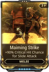 Maiming Strike