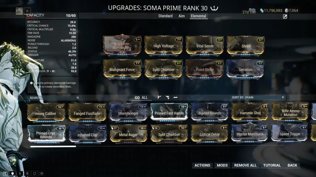 The Elemental Damage Build Soma Prime