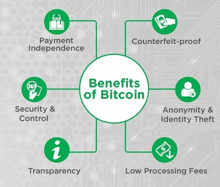 advantages of bitcoin over other cryptocurrencies